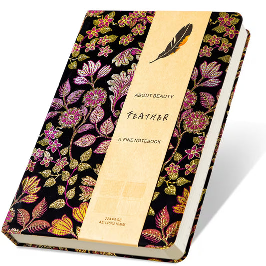 Floral hardcover devotional journal