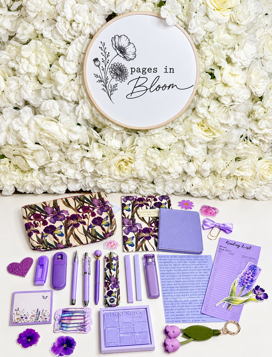 Purple Iris Bookish Bundle